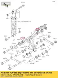 Aquí puede pedir aguja de rodamiento, hk1812 kx65-a1 de Kawasaki , con el número de pieza 920461271: