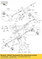 Here you can order the lamp-signal,rr,lh vn1700c9f from Kawasaki, with part number 230400089: