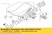 77108HP1000, Honda, bracket, lock lever honda trx 450 2004 2005, New