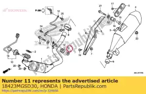 honda 18423MGSD30 col, ex. montage sur tube - La partie au fond