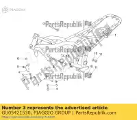 GU05421530, Piaggio Group, Prato lh moto-guzzi bellagio breva breva v ie norge sport zgulps01, zgulpt00, zgulps03 850 940 1100 1200 2005 2006 2007 2008 2016 2017, Novo