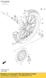 Aqui você pode pedir o espaçador, rolamento em Suzuki , com o número da peça 5474018410: