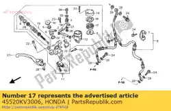 Aquí puede pedir diafragma de Honda , con el número de pieza 45520KV3006: