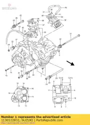 Aqui você pode pedir o conjunto de cárter em Suzuki , com o número da peça 1130122831: