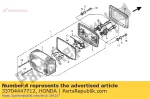 Honda 33704447712 refletor - Lado inferior