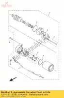 7CPH18010000, Yamaha, conjunto de escova yamaha  tt r xt yb ybr 125 2005 2006 2007 2008 2009 2010 2011 2012 2013 2014 2016 2017 2018 2019 2020, Novo