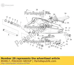 Qui puoi ordinare blocco scorrevole da Piaggio Group , con numero parte 854817: