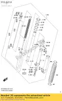 5117336E00, Suzuki, py? uszczelniaj?cy suzuki  dr z rm 125 250 400 1998 1999 2000 2001 2002 2003 2004 2005 2006 2007 2008 2009 2017 2018 2019, Nowy