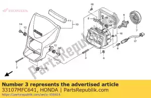 honda 33107MFC641 spring,beamadjust - Bottom side