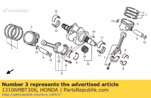 honda 13106MBT306 t?ok, rr. (0,25) - Dół