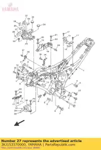 yamaha 3KJ153370000 damper 4 - Bottom side