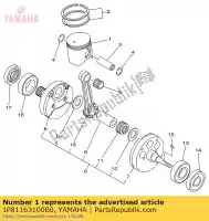 1P81163100B0, Yamaha, Pistão (std) yamaha  yz 250 2002 2003 2004 2005 2006 2007 2008 2009 2010 2011 2012 2013 2014 2015 2016 2017 2018 2019 2020 2021, Novo