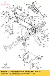 omslag 3 (drmd) van Yamaha, met onderdeel nummer B34E246F20, bestel je hier online: