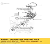 65680100H3, Piaggio Group, Bagageiro traseiro piaggio beverly bv zapm69 zapm69200 zapm69300, zapm69400 zapma20s zapma210 zapma2100 zapma2200 125 300 350 2010 2011 2012 2013 2014 2015 2016 2017 2018 2019 2020 2021 2022, Novo