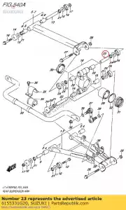 suzuki 6155331G20 entretoise, rr knuck - La partie au fond