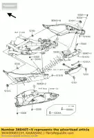 36040008315T, Kawasaki, capa-cauda, ??cnt, c.b.orang kawasaki er6n  d er650 c er 6n abs 650 , Novo