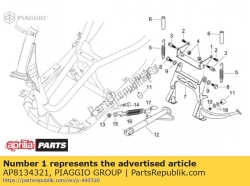 Aprilia AP8134321, Stand plaatje, OEM: Aprilia AP8134321