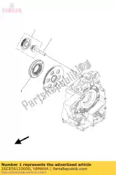 Tutaj możesz zamówić bieg, bieg ja? Owy 1 od Yamaha , z numerem części 1SCE55120000: