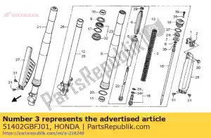 honda 51402GBFJ01 geen beschrijving beschikbaar op dit moment - Onderkant