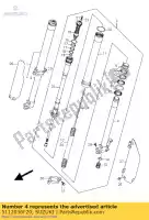 5112036F20, Suzuki, tubo interno, lh suzuki rm 125 2002, Nuovo