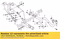 18373KRHD20, Honda, Banda, ex. tubo honda xr  l xr125l 125 , Nuovo