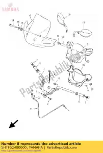 yamaha 5HTF62400000 grip assy - Bottom side