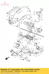 Ici, vous pouvez commander le tuyau, carburant 2 auprès de Yamaha , avec le numéro de pièce 1D7139720000: