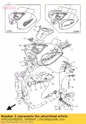 afbeeldingenset van Yamaha, met onderdeel nummer 4VR242400000, bestel je hier online: