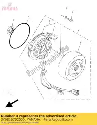 Aqui você pode pedir o pick-up assy em Yamaha , com o número da peça 3Y6816702000: