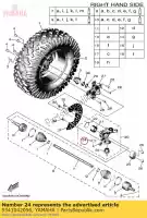 9341042096, Yamaha, Circlip yamaha yxz1000ets yxz1000pseh yxz1000p yxz1000pse yxe1000ews yxe1000ew 1000 , Nuevo