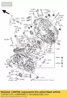 130701372, Kawasaki, guide vn1500-p1 kawasaki vn 1500 1600 2002 2003 2004 2005 2006 2007, New