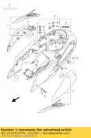 4711015H20YHL, Suzuki, ok?adka, ramka, r (r suzuki gsx hayabusa r bking bka ruf gsx1300r 1300 , Nowy