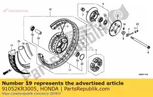 Honda 91052KR3005 cuscinetto, sfera radiale, 630 - Il fondo