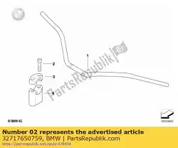 Qui puoi ordinare vite a testa cilindrica - m8x90 da BMW , con numero parte 32717650759: