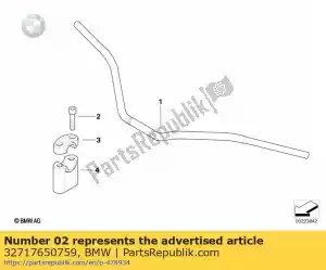 bmw 32717650759 fillister-head screw - m8x90 - Bottom side