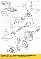 391840015, Kawasaki, staffa klx150c9f kawasaki  d tracker 140 150 2016 2017 2018 2019 2020 2021, Nuovo