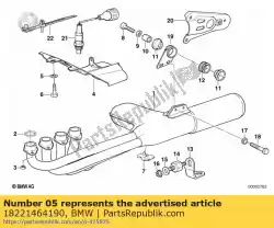 Qui puoi ordinare rondella ondulata - a6,4 da BMW , con numero parte 18221464190: