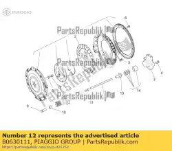 Here you can order the rod l=1. 185mm from Piaggio Group, with part number B0630111: