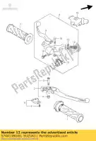 5744138G00, Suzuki, Regelaar, draad suzuki gsf 650 2005 2006, Nieuw