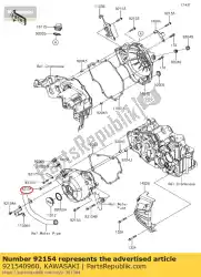 Aquí puede pedir tornillo, bridado-pequeño, 6x75 ex300a de Kawasaki , con el número de pieza 921540960: