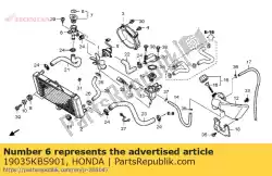 Here you can order the neck, filler from Honda, with part number 19035KBS901: