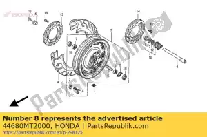 honda 44680MT2000 retainer, gear box - Bottom side
