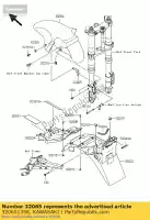 320651358, Kawasaki, bracket-fender kawasaki zx12r ninja b a zx 12r 1200 , New