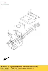 Here you can order the open spanner from Suzuki, with part number 0981300027: