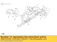 AP8150160, Piaggio Group, ?ruba imbusowa m6x20 aprilia  etx mx rx rxv sxv sxv 50 125 450 1994 1995 1996 1997 1998 1999 2000 2001 2002 2003 2004 2008 2009 2010 2011, Nowy