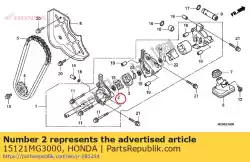 Here you can order the rotor, inner from Honda, with part number 15121MG3000: