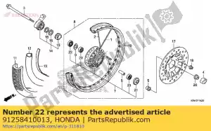 honda 91258410013 parapolvere, 40x50x5 (arai) - Il fondo