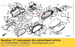 Aqui você pode pedir o permanecer b, tampa da tampa em Honda , com o número da peça 81254MN5000: