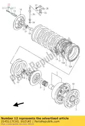 Tutaj możesz zamówić tarcza sprz? G? A dr od Suzuki , z numerem części 2145117C00: