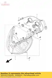 yamaha 5B2H43740000 clip - Il fondo